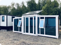 Moduļu saliekamās mājas