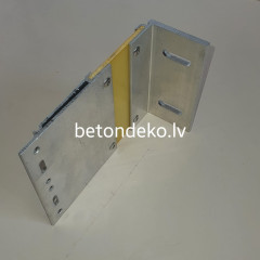 Alumīnija slīdo&scaron;ais kron&scaron;teins ventilējamām fasādēm