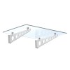 Stikla jumtiņi virs durvīm Bracket1-160x120 cm